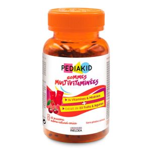 Жевательные витамины для детей Медвежонки Мультивитамины, 60 шт, Pediakid