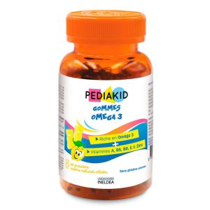 Жевательные витамины для детей Медвежуйки Омега 3, 60 шт, Pediakid
