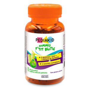 Жувальні вітаміни для дітей Ведмежуйки Пробіотики, 60 шт, Pediakid