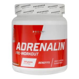 Комплекс Adrenaline, 300 г, апельсин/грейпфрут, Progress Nutrition