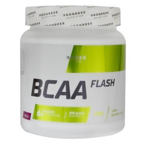 Аминокислотный комплекс BCAA Flash, 500 г, кола, Progress Nutrition 