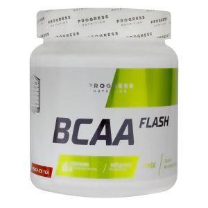 Амінокислотний комплекс BCAA Flash, 500 г, персиковий холодний чай, Progress Nutrition