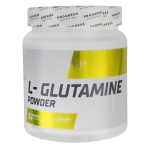 L-глютамин L-Glutamine powder, 300 г, Progress Nutrition