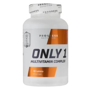 Мультивітамінний комплекс Only 1, 90 таблеток, Progress Nutrition