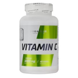 Вітамін C, 1000 мг, 60 таблеток, Progress Nutrition