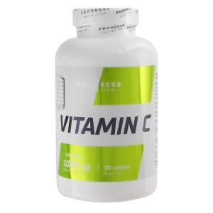 Вітамін C, 1000 мг, 90 таблеток, Progress Nutrition
