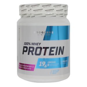 Протеїн Whey Protein, 500 г, чорна малина / білий шоколад, Progress Nutrition