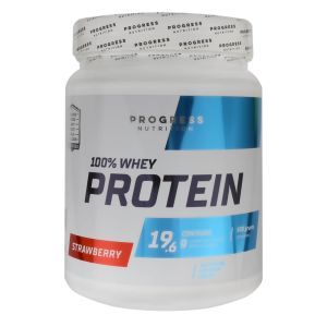 Протеин Whey Protein, 500 г, клубника, Progress Nutrition