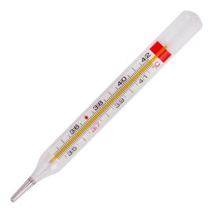 Термометр медицинский ртутный стекло Paramed