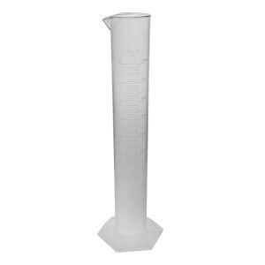 Цилиндр мерный, 1000 мл, с носиком и подставкой из пластмассы, Ridni