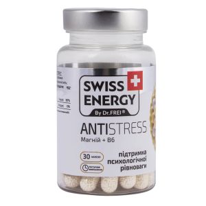 Витамины в капсулах Antistress №30, Swiss Energy