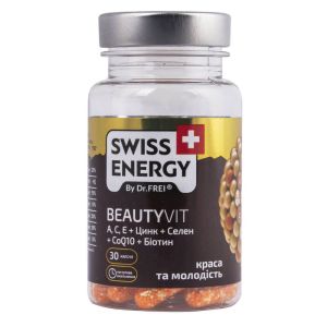 Витамины в капсулах BeautyVit № 30, Swiss Energy
