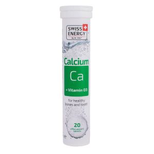 Вітаміни шипучі Calcium № 20, Swiss Energy