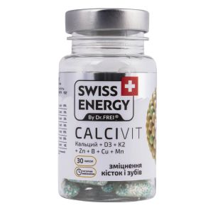 Витамины в капсулах Calcivit №30, Swiss Energy