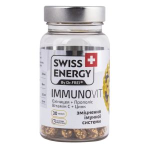 Вітаміни в капсулах ImmunoVit № 30, Swiss Energy