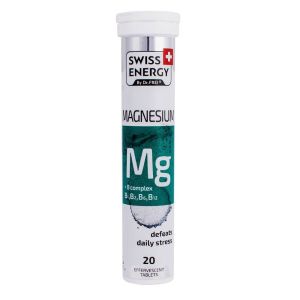 Витамины шипучие Magnesium №20, Swiss Energy
