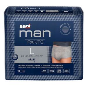 Поглинальні труси для чоловіків SENI MAN PANTS, 10 шт.,розмір  L