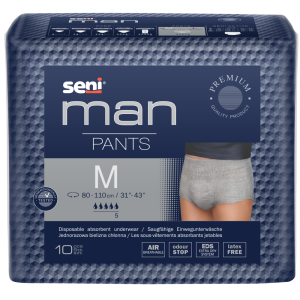 Поглинальні труси для чоловіків SENI MAN PANTS, 10 шт.,розмір  M