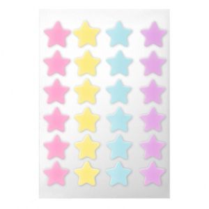 Патчи от прыщей, Color Stars, 24 шт, Sane