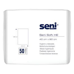 Гігієнічні пелюшки Seni Soft He, 40x60, 50 шт.