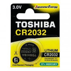 Батарейка литиевая CR2032 3V, Toshiba