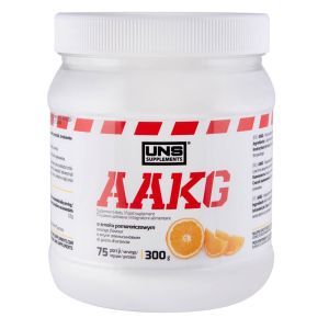 Амінокислотний комплекс AAKG, 300 г, апельсиновий смак, UNS