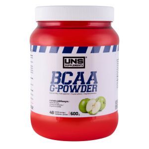 Амінокислотний комплекс BCAA G-Powder, 600 г, зі смаком яблука, UNS