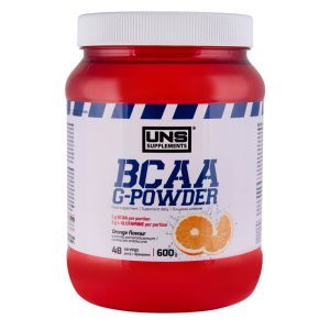 Амінокислотний комплекс BCAA G-Powder, 600 г, зі смаком апельсина, UNS