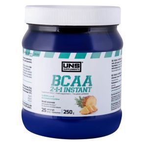 Амінокислотний комплекс BCAA 2:1:1 INSTANT, 250 г, зі смаком ананаса, UNS