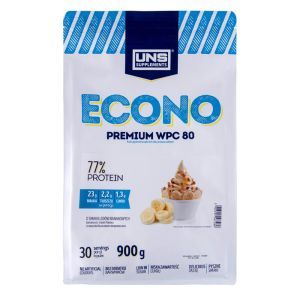 Протеин Econo Premium, 900 г, банановое мороженное, UNS