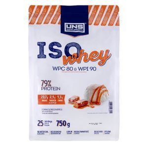 Ізолят сироваткового протеїну Iso Whey, 750 г, зі смаком гіркувато-солоної карамелі, UNS