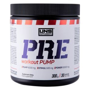 Предтрен PRE workout Pump, 300 г, UNS