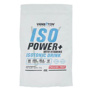 Ізотонік ISO Power, 450г, зі смаком маракуї, Vansiton