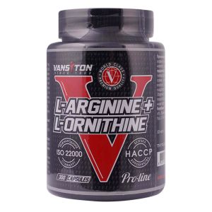 L-аргінін – L-орнітин, 300 капсул, Vansiton