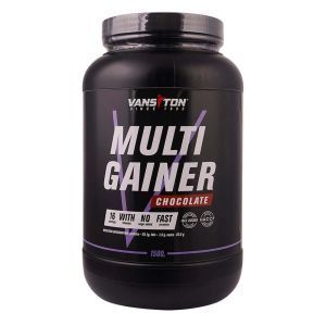 Гейнер "Multi Gainer", 1,5 кг, зі смаком шоколаду, Vansiton