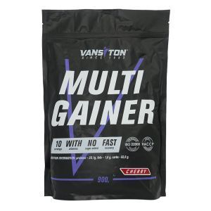 Гейнер "Multi Gainer", 900 г, зі смаком вишні, Vansiton