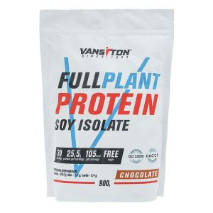 Соевый изолят "Plant protein", 900г, со вкусом шоколада, Vansiton