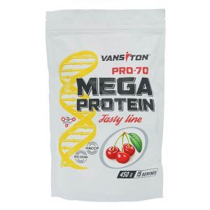 Протеиновый комплекс Pro 70, 450 г, с вишневым вкусом, Vansiton 