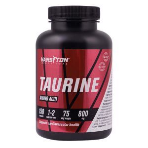 Аминокислота Таурин, 150 капсул, Vansiton