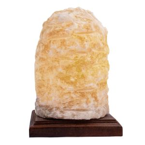 Соляная лампа "Гора большая", дерево, 4 кг