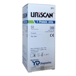 Тест-смужки URISCAN U11, білок у сечі, 50 шт.
