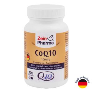 Коензим Q10, 100 мг, 120 капсул, ZeinPharma