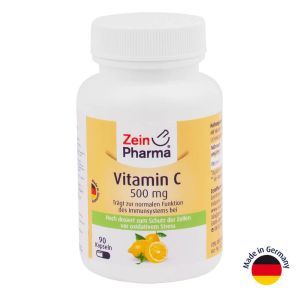 Вітамін С, 500 мг, 90 капсул, ZeinPharma