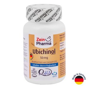 Коензим Q10 Убіхінол, 50 мг, 60 капсул, ZeinPharma
