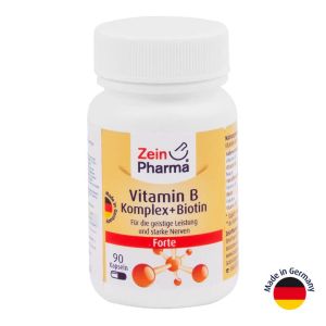 Витамин В комплекс + Биотин, 90 капсул, ZeinPharma