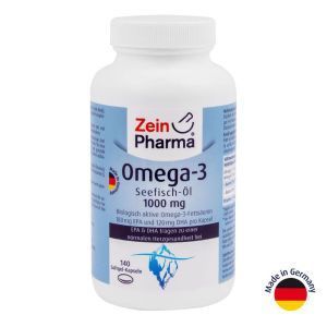 Омега-3, 1000 мг, 140 капсул, ZeinPharma