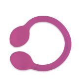Еспандер силіконовий Ridni Relax, джгут м'який, 38 см, рожевий