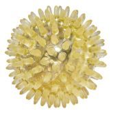 М'ячик масажний Ridni Relax, діаметр 5,5 см, прозоро-жовтий