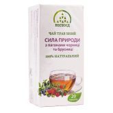 Трав'яний чай Сила природи з пагонами чорниці та брусниці, 30 г