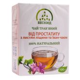 Трав'яний чай Від простатиту з листям ліщини та Іван-чаєм, 100 г